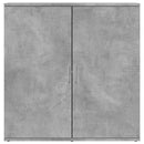 skænk 79x38x80 cm konstrueret træ betongrå