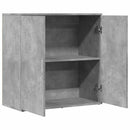 skænk 79x38x80 cm konstrueret træ betongrå