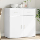 skab 79x38x80 cm konstrueret træ hvid