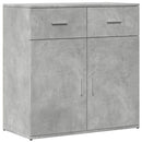 skænk 79x38x80 cm konstrueret træ betongrå
