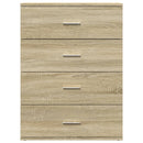 skænk 60x39x80 cm konstrueret træ sonoma-eg