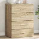 skænk 60x39x80 cm konstrueret træ sonoma-eg