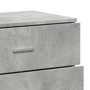 skænk 60x39x80 cm konstrueret træ betongrå