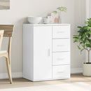 skab 59x39x80 cm konstrueret træ hvid