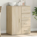 skænk 59x39x80 cm konstrueret træ sonoma-eg