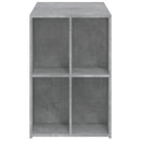 skrivebord 102x50x75 cm konstrueret træ betongrå