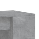 skrivebord 102x50x75 cm konstrueret træ betongrå