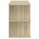 skrivebord 140x50x75 cm konstrueret træ sonoma-eg