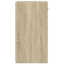 sengeborde 2 stk. 35x34x65 cm konstrueret træ sonoma-eg