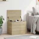 opbevaringsboks 60x42x46 cm konstrueret træ sonoma-eg