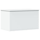 opbevaringsboks 60x35x35 cm konstrueret træ hvid