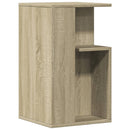sidebord 35x35x60 cm konstrueret træ sonoma-eg