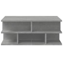 sofabord 70x70x29 cm konstrueret træ betongrå