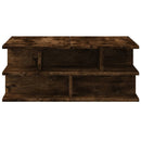 sofabord 70x70x29 cm konstrueret træ røget egetræsfarve
