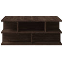sofabord 70x70x29 cm konstrueret træ brun egetræsfarve