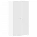 arkivskab 60x32x115 cm konstrueret træ hvid