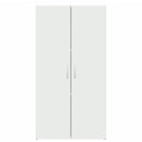 arkivskab 60x32x115 cm konstrueret træ hvid