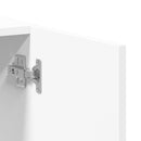 arkivskab 60x32x115 cm konstrueret træ hvid