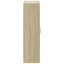 arkivskab 60x32x115 cm konstrueret træ sonoma-eg