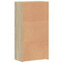 arkivskab 60x32x115 cm konstrueret træ sonoma-eg