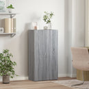 arkivskab 60x32x115 cm konstrueret træ grå sonoma-eg