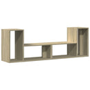 tv-borde 2 stk. 75x30x50 cm konstrueret træ sonoma-eg