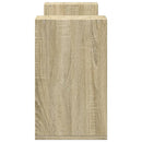 tv-borde 2 stk. 75x30x50 cm konstrueret træ sonoma-eg