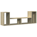 tv-borde 2 stk. 75x30x50 cm konstrueret træ sonoma-eg