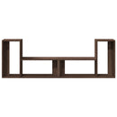 tv-borde 2 stk. 75x30x50 cm konstrueret træ brun egetræsfarve
