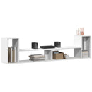 tv-borde 2 stk. 100x30x50 cm konstrueret træ hvid