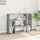 tv-borde 2 stk. 100x30x50 cm konstrueret træ betongrå