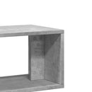 tv-borde 2 stk. 100x30x50 cm konstrueret træ betongrå