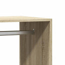 tøjreol 77x48x102 cm konstrueret træ sonoma-eg