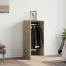 vidaXL tøjskab 48x41x102 cm konstrueret træ sonoma-eg