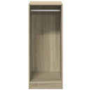 vidaXL tøjskab 48x41x102 cm konstrueret træ sonoma-eg