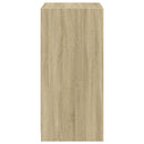 vidaXL tøjskab 48x41x102 cm konstrueret træ sonoma-eg