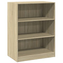 tøjreol 77x48x102 cm konstrueret træ sonoma-eg