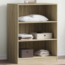 tøjreol 77x48x102 cm konstrueret træ sonoma-eg
