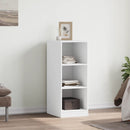 tøjskab 48x41x102 cm konstrueret træ hvid