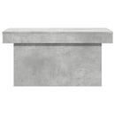 sofabord 80x55x40 cm konstrueret træ betongrå