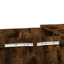 sofabord 80x55x40 cm konstrueret træ røget egetræsfarve