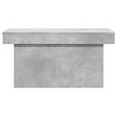 sofabord 100x55x40 cm konstrueret træ betongrå