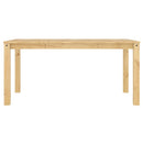 spisebord PANAMA 160x80x75 cm massivt fyrretræ