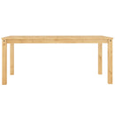 spisebord PANAMA 180x90x75 cm massivt fyrretræ