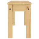 spisebordsbænk PANAMA 105x30x45 cm massivt fyrretræ