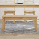 spisebordsbænk PANAMA 105x30x45 cm massivt fyrretræ