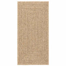 gulvtæppe ZIZUR 60x110 cm jute-look indendørs og udendørs