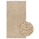 gulvtæppe ZIZUR 60x110 cm jute-look indendørs og udendørs