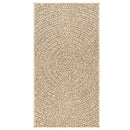 gulvtæppe ZIZUR 100x200 cm jute-look indendørs og udendørs