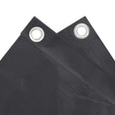 altanafskærmning 400x90 cm PVC antracitgrå